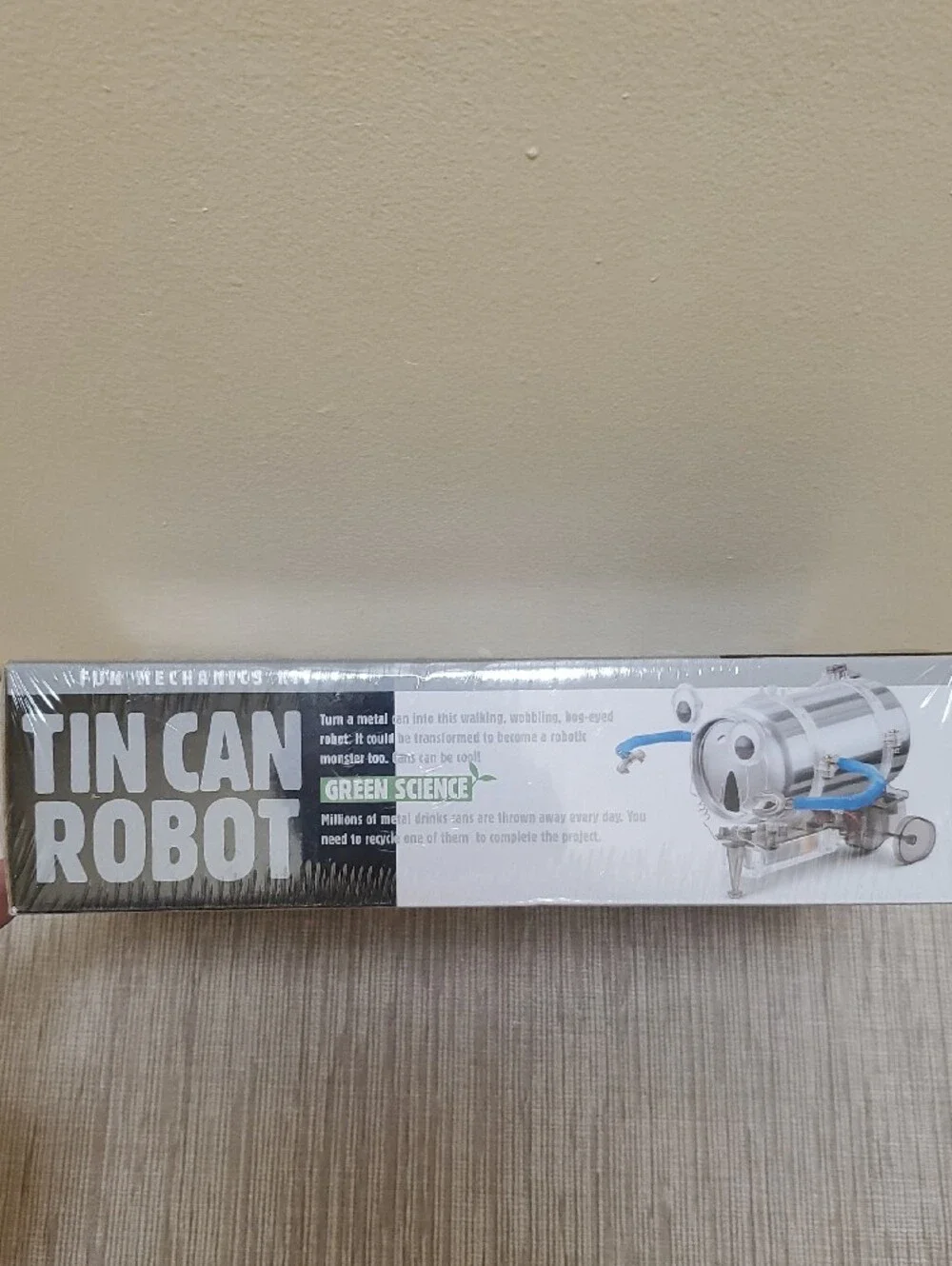 Green Science Potato Clock and Tin Can Robot Bundle